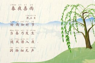 关于春雨的诗句古诗,赞美春雨的诗句古诗,描写春雨的诗句古诗