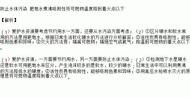 跟保护水资源有关的诗句