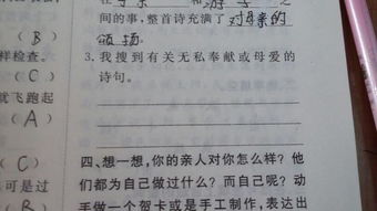 有关无私奉献或母爱的诗句有哪些